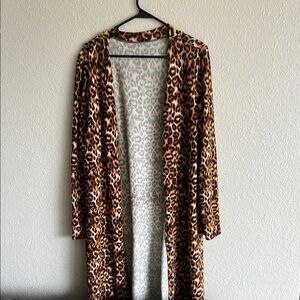 Leopard Print Women's Sweater